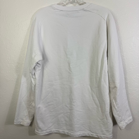 Dsquared2 icon white crewneck made in Italy size large pullover sweater - Picture 5 of 9